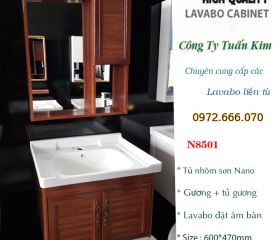 Lavabo liền tủ N8501
