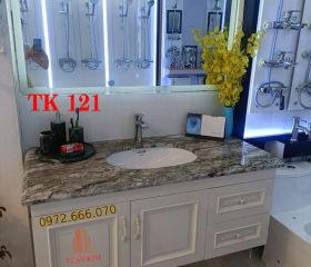 Bộ Tủ  lavabo bằng nhựa PVC TK121