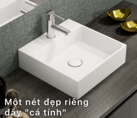 Lavabo Đặt Trên Bàn caesar LF5257