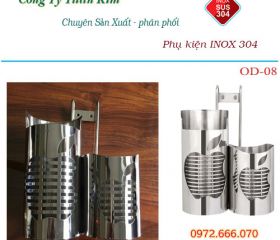 Ống đựng đua bằng INOX304 OD 08