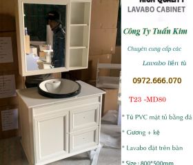 Lavabo liền tủ T23-MD80