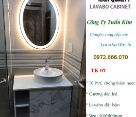 Lavabo liền tủ TK07