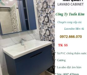 Lavabo liền tủ TK55